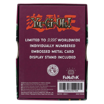 Yu-gi-oh! Replica Card Jinzo Limited Edition