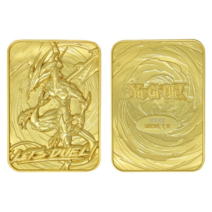 Yu-gi-oh! Replica card stardust dragon (oro placcato)