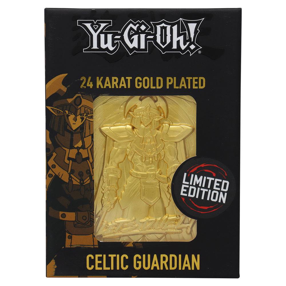 Yu-gi-oh! Réplique Card Celtic Guardian (Gold plaqué)