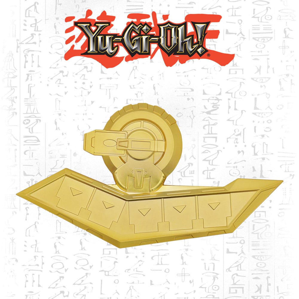Yu-gi-oh! 24K GOUD GOLDE DUEL DISK MINI REPLICA 18 CM