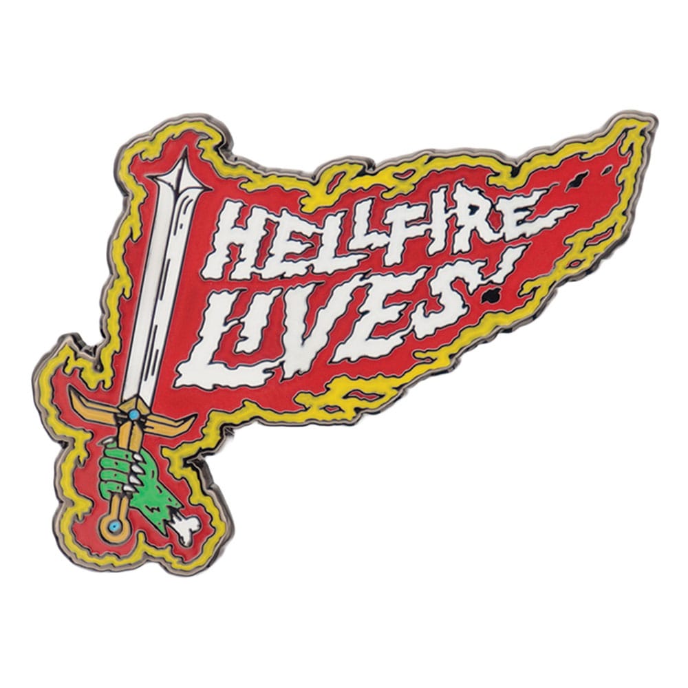 Stranger Things Pin Badge Hellfire Lives Édition Limitée