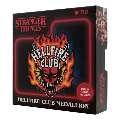 Medallón de Stranger Things Hellfire Club Edición Limitada