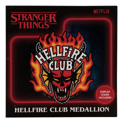 Medallón de Stranger Things Hellfire Club Edición Limitada