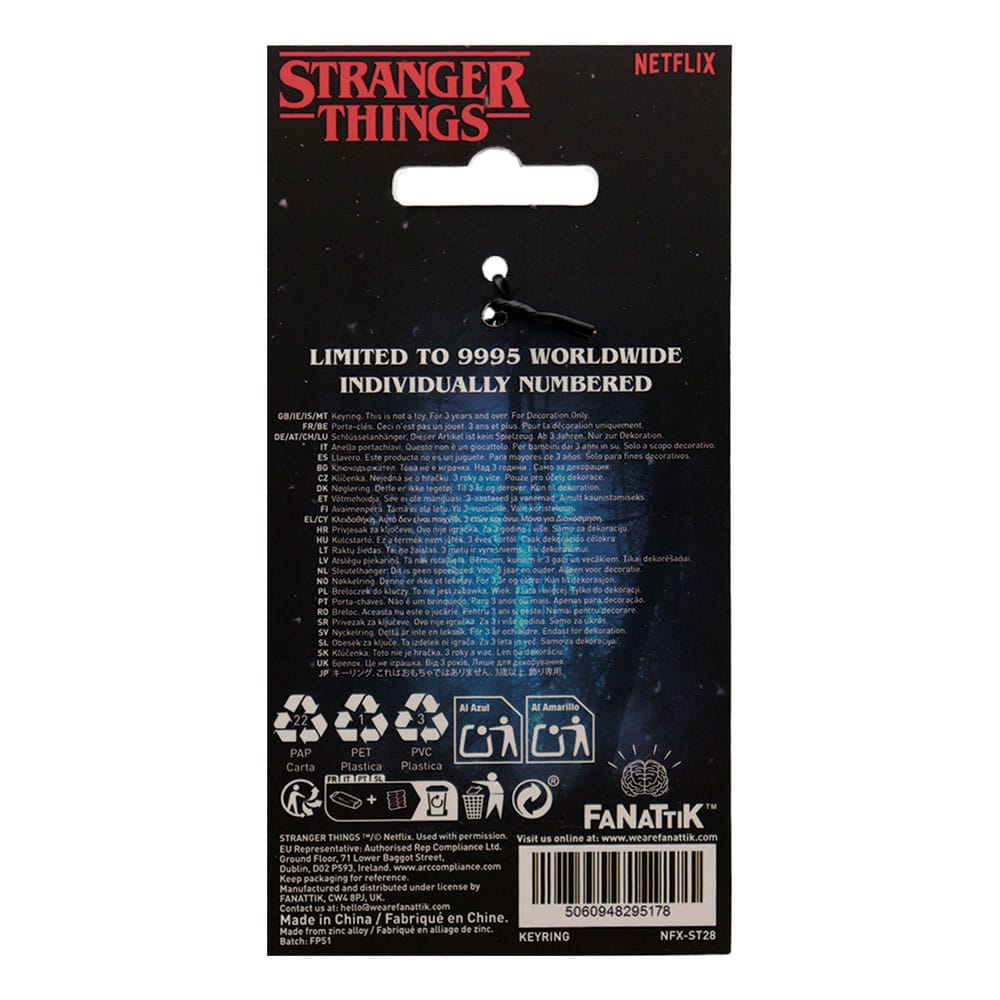 Stranger Things Keychain Squawken begränsad upplaga