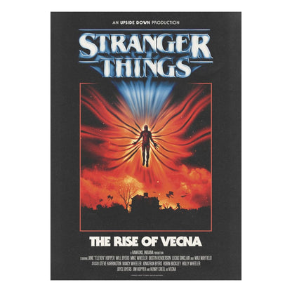 Stranger Things Kunstdruk The Rise of Vecna Limited Edition 42 x 30 cm