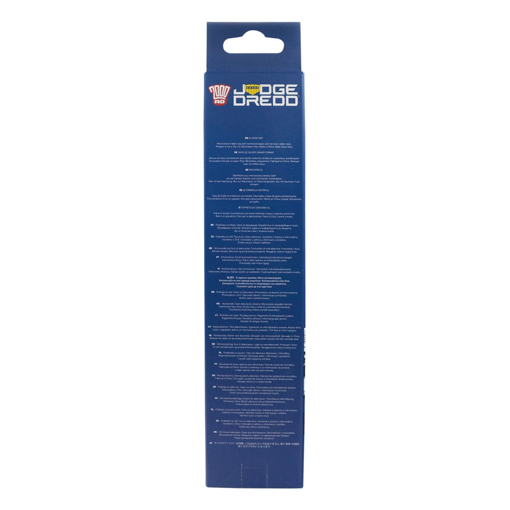 Set sottomano e sottobicchiere del 2000 d.C. Judge Dredd
