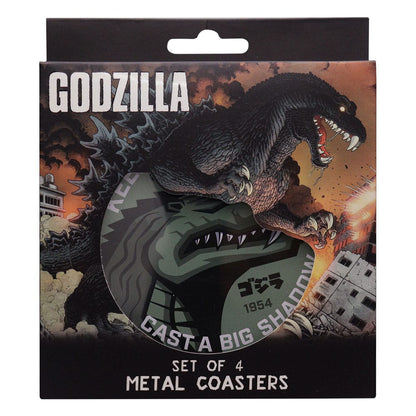 Godzilla coaster 4-pack