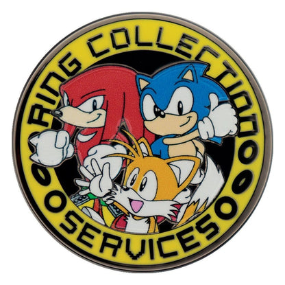 Sonic - Le badge hérisson Sonic, Tails, Knuckles Édition Limitée