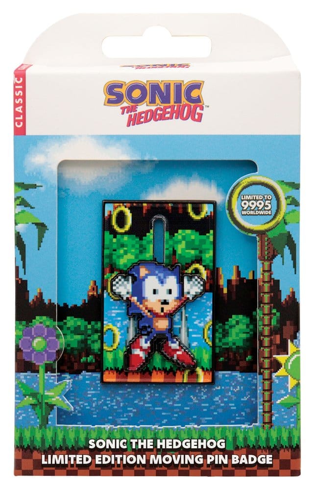 Sonic The Hedgehog Pin Badge Umzug