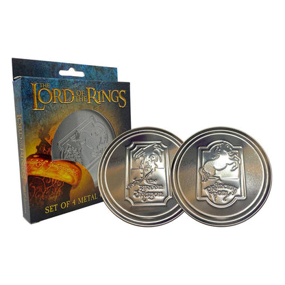 Der Lord der Ringe Coaster 4-Pack Green Dragon