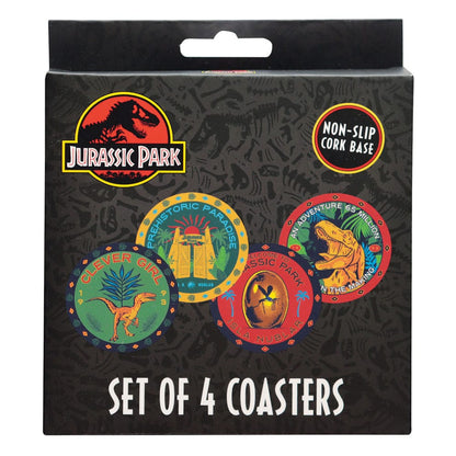 Jurassic Park Coaster 4-Pack