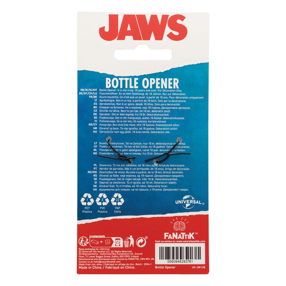 Apribottiglie Jaws 50° anniversario dello squalo