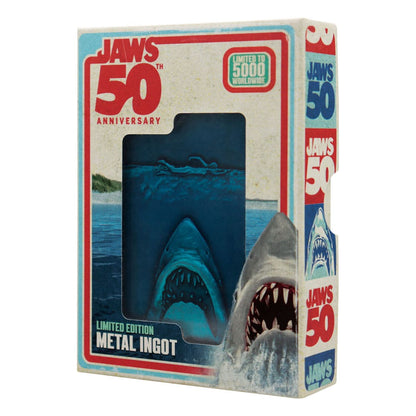 Affiche du 50e anniversaire de Jaws Lingot, édition limitée
