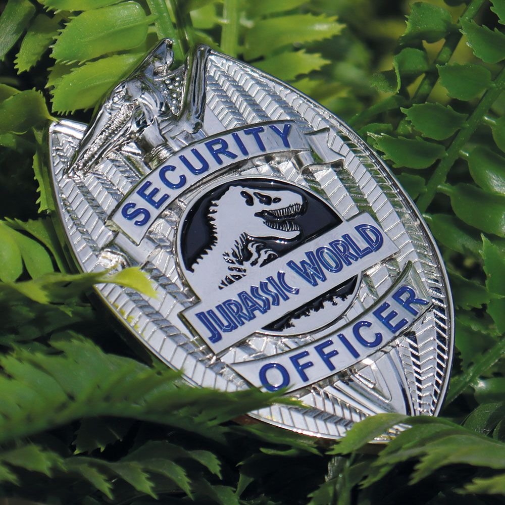 Distintivo di responsabile della sicurezza della replica Jurassic World Limited Edition