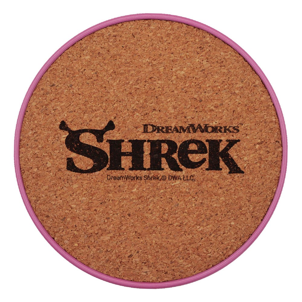 Sottobicchieri Shrek, confezione da 4