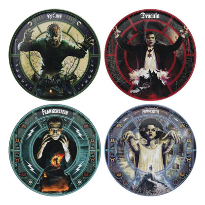 Universeller Monster-Untersetzer im 4er-Pack