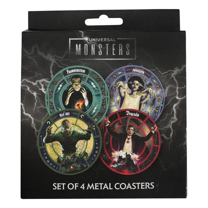 Universeller Monster-Untersetzer im 4er-Pack