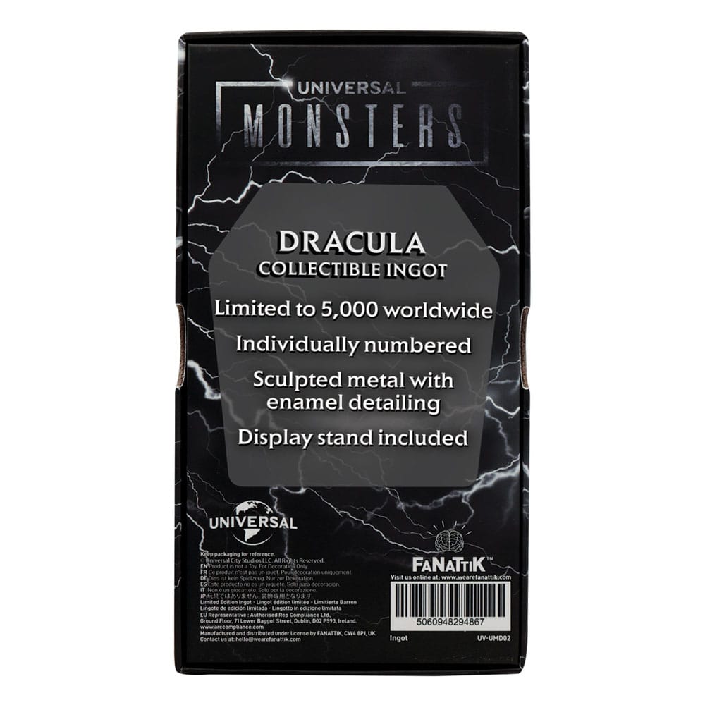Universal Monsters Lingotto Dracula Edizione Limitata