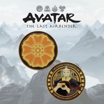 Avatar det sista AirBender Collectible Coin Iroh Limited Edition