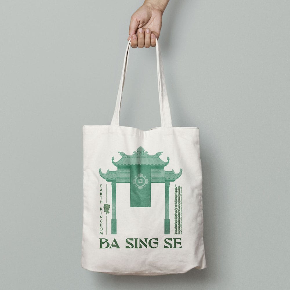 Avatar The Last Airbender Tote Bag Ba Sing Se