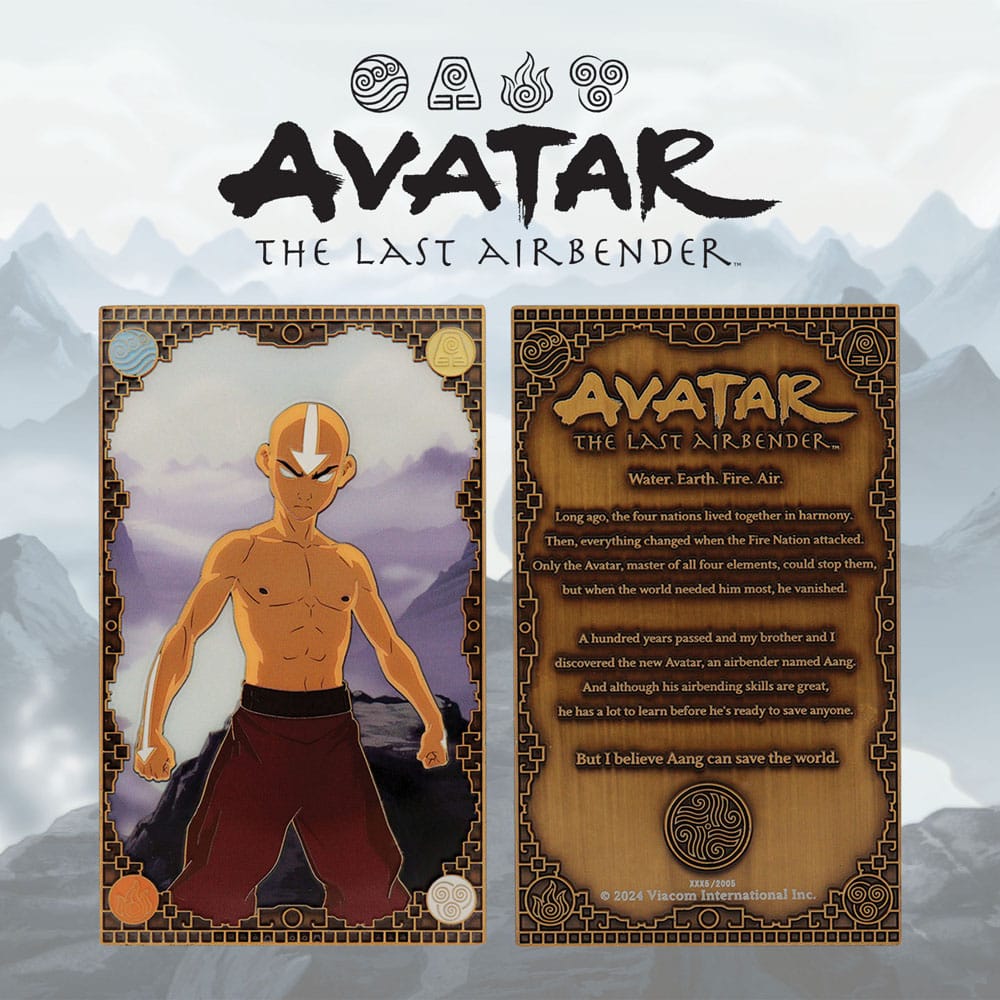 Avatar The Last Airbender Ingot Aang Limited Edition