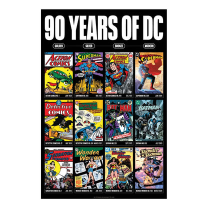 DC Comis Art Print 90 anni in edizione limitata 42 x 30 cm