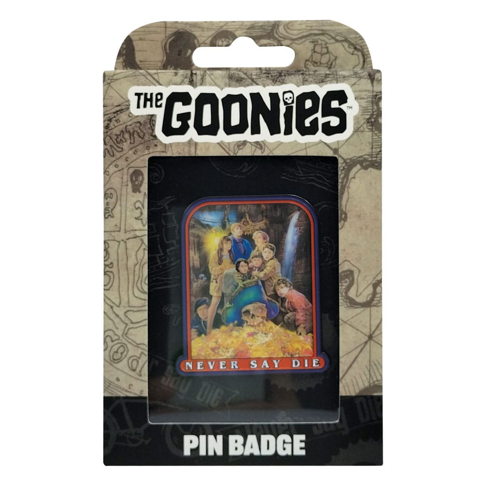 The Goonies Pin Insignia 40 aniversario Nunca digas morir
