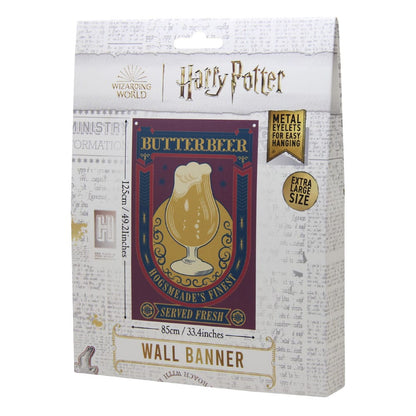 Harry Potter Wall Banner Butterbeer 125 x 85 cm