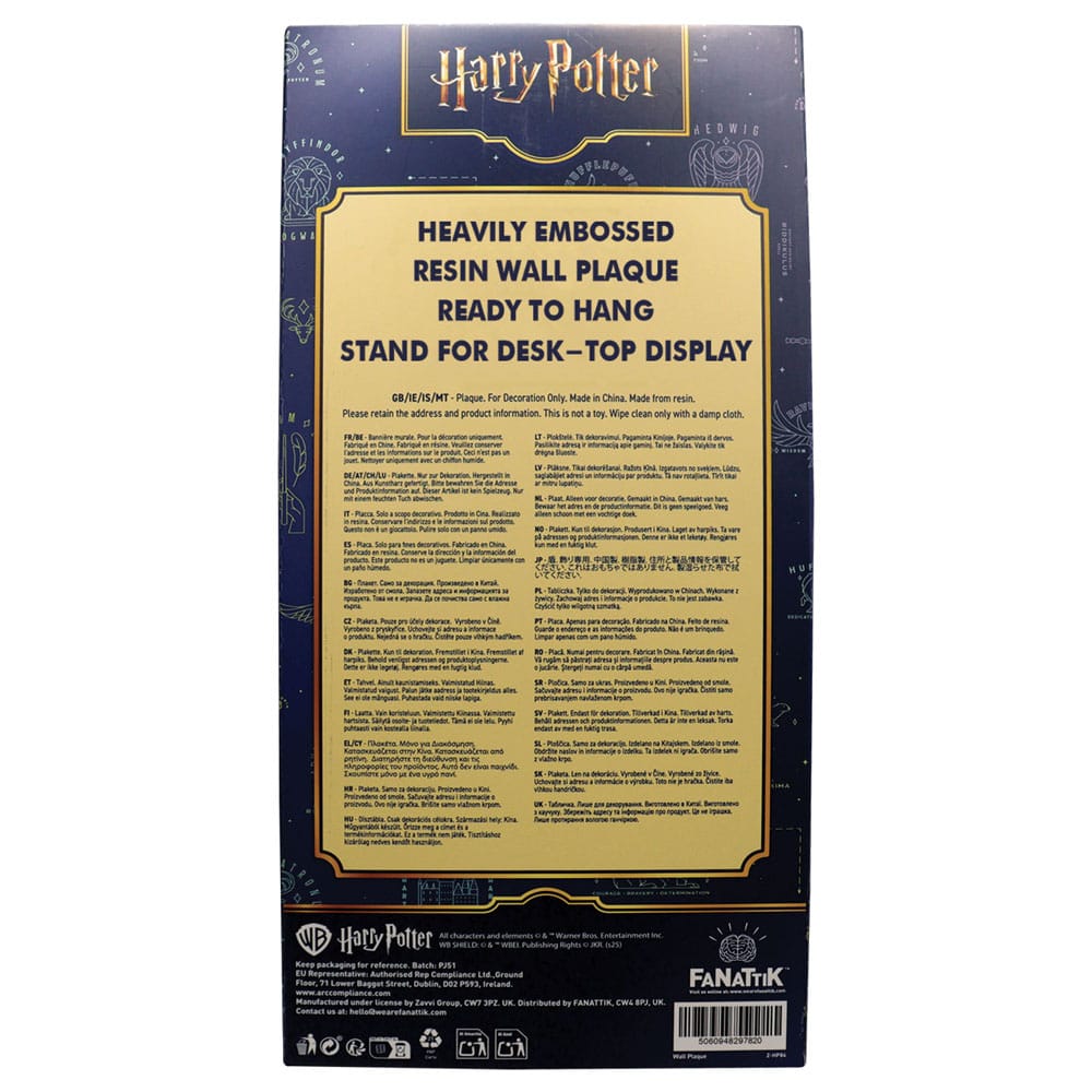 Harry Potter Placa de resina Sirena Vidriera