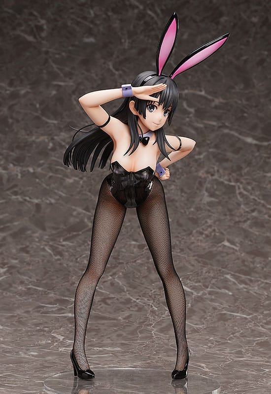 A Certain Scientific Railgun T Statue PVC 1/4 Ruiko Saten: Bunny Ver. 40 cm