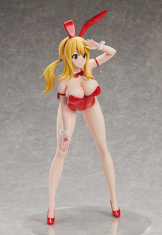 Fairy Tail PVC Statue 1/4 Lucy Heartfilia: Bare Leg Bunny Ver. 41 cm