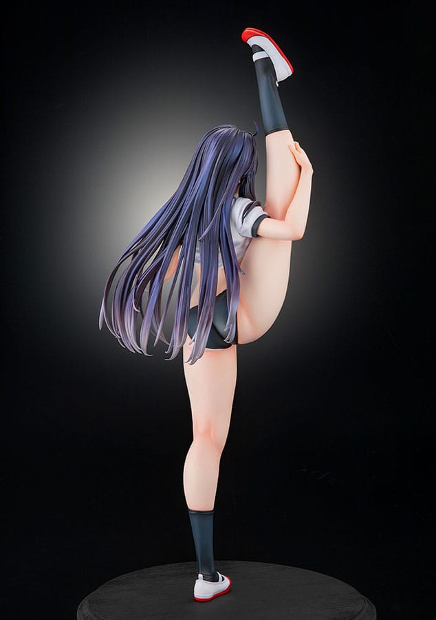 Tokujo-chan, en pige, der bringer held og lykke, når du møder hendes PVC-statue 1/5 Sato Mei 39 cm