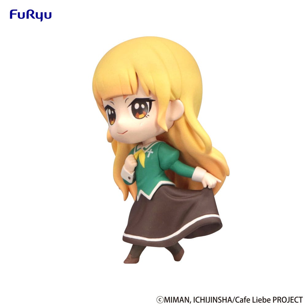 ¡Yuri es mi trabajo! Chobirume PVC Statue hime Shirasagi 10 cm