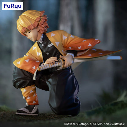 Dæmondræber: Kimetsu no Yaiba Nudelprop PVC-statue Zenitsu Agatsuma 10 cm