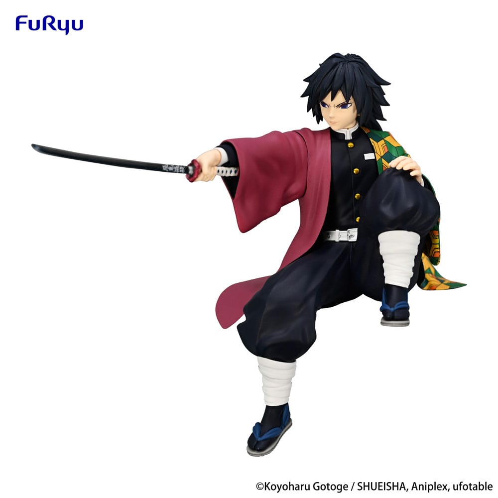 Demon Slayer: Kimetsu no Yaiba Noodle Stopper PVC statua Tomioka Giyu 14 cm