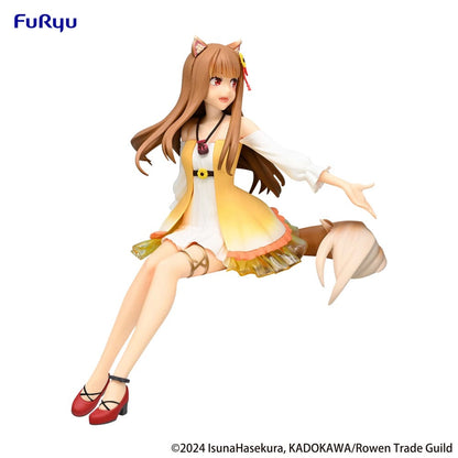 Spice and Wolf Noodle Stopper PVC Statue Holo Sunflower Dress Ver. 17 cm