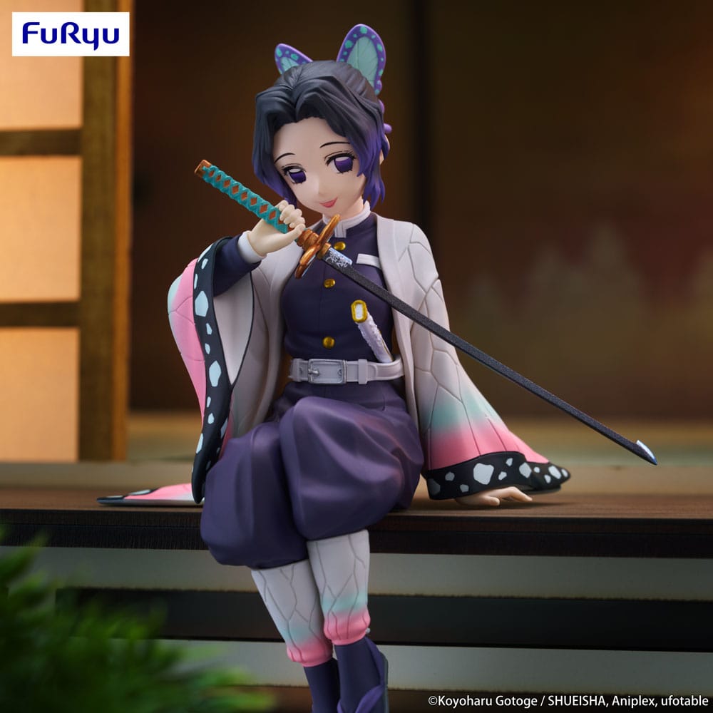 Demon Slayer: Kimetsu no Yaiba Noodle Stopper PVC Statup Kocho Shinobu 11 cm