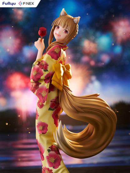 Estatua de PVC de especias y lobos 1/7 Holo Yukata Ver. 23 cm