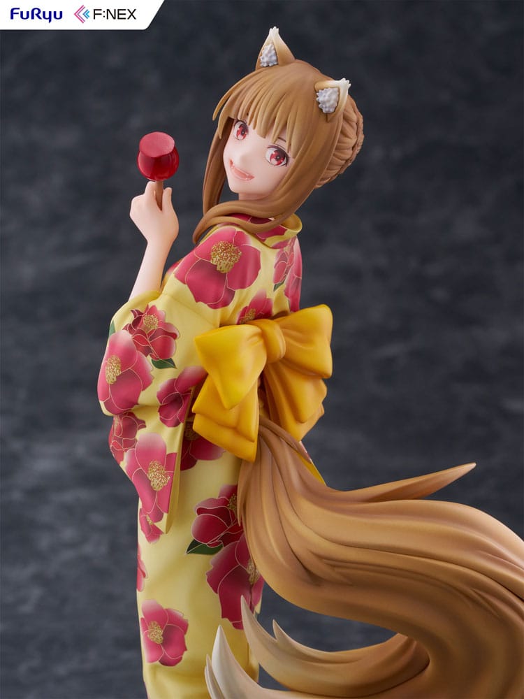 Estatua de PVC de especias y lobos 1/7 Holo Yukata Ver. 23 cm