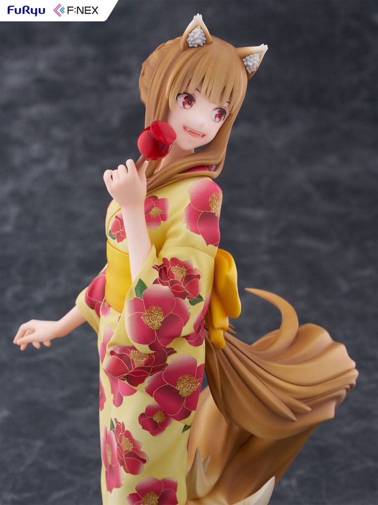 Estatua de PVC de especias y lobos 1/7 Holo Yukata Ver. 23 cm