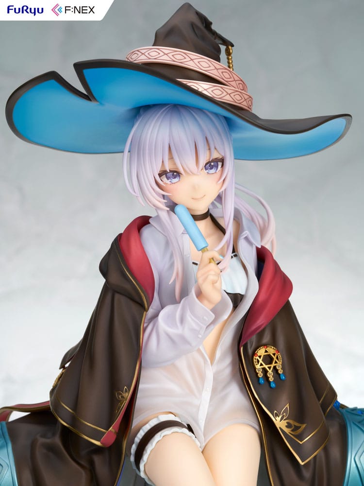 Wandering Witch: The Journey of Elaina F: Nex PVC Statue 1/7 Elaina Vacaciones de verano ver. 22 cm