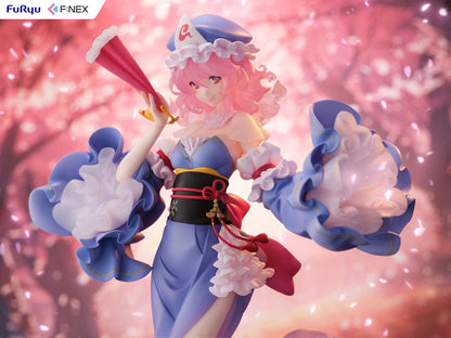 Estatua del proyecto Touhou 1/6 Yuyuko Saigyouji Ilustración de Ideolo 30 cm