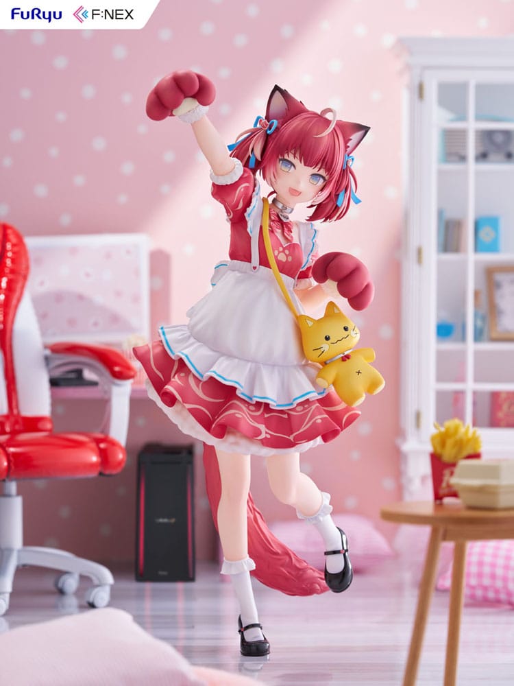 Sanal YouTuber F: NEX PVC Heykeli 1/7 Akami Karubi 24 cm