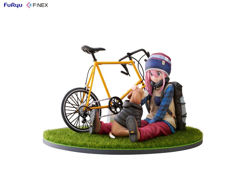Campamento relajado F: Estatua de NEX PVC 1/7 Nadeshiko Kagamihara 13 cm