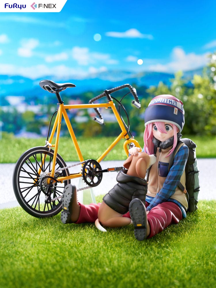 Campamento relajado F: Estatua de NEX PVC 1/7 Nadeshiko Kagamihara 13 cm