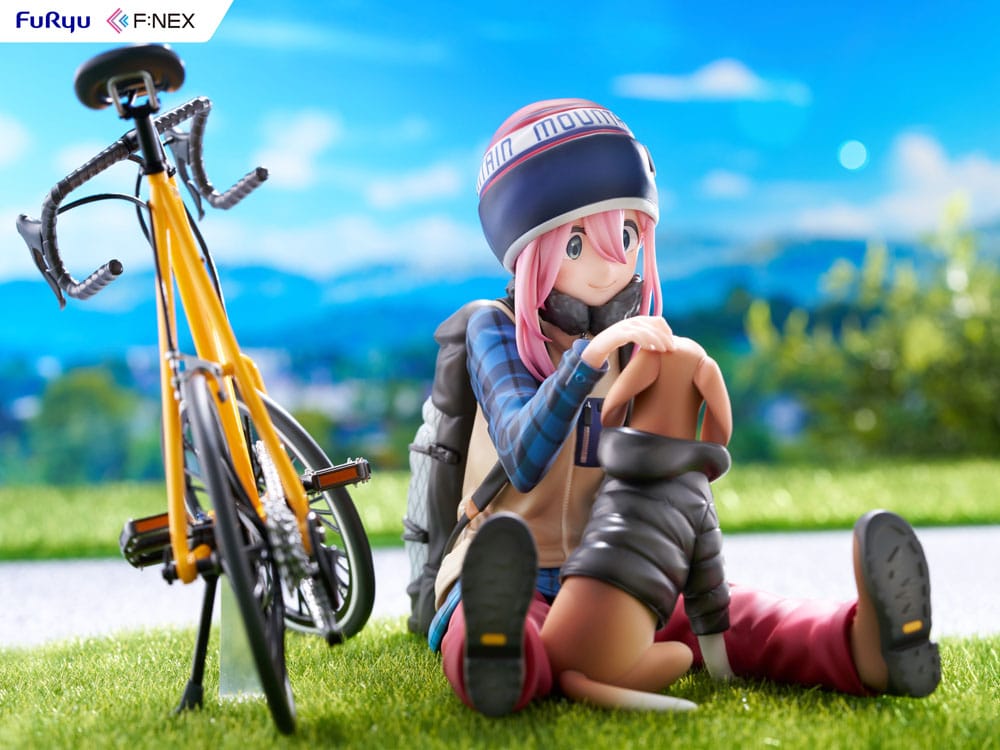 Campamento relajado F: Estatua de NEX PVC 1/7 Nadeshiko Kagamihara 13 cm