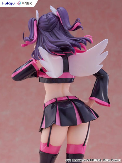 Seduzione 2.5 Dimensionale F:Nex Statua in PVC 1/7 Liliel Angel Paracadutisti Mikari 23 cm