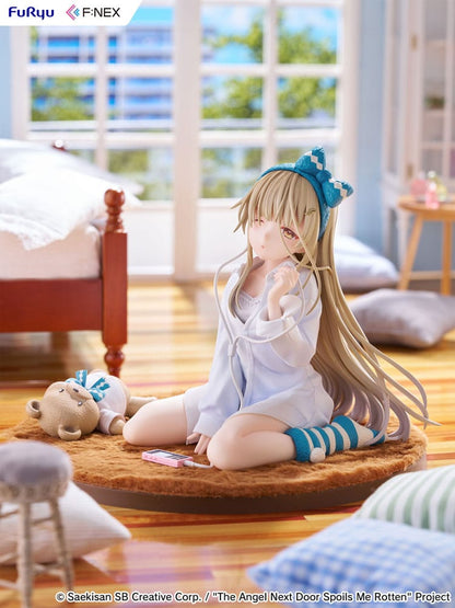 El ángel de al lado me echa a perder podrido F:Nex Estatua de PVC 1/7 Mahiru Shiina Relax Ver. 14cm