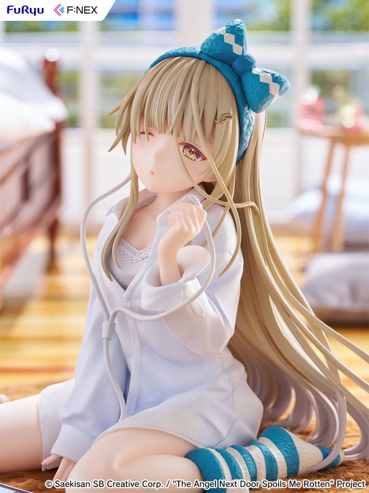L'ange d'à côté me gâte pourri F:Nex Statue en PVC 1/7 Mahiru Shiina Relax Ver. 14 cm