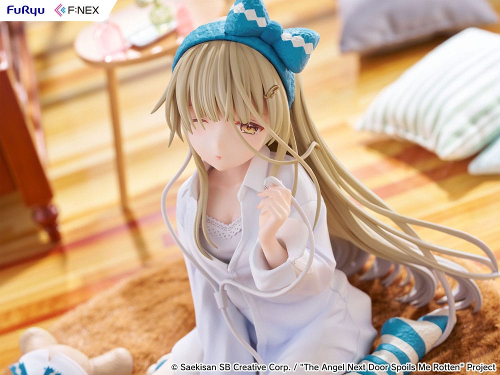 El ángel de al lado me echa a perder podrido F:Nex Estatua de PVC 1/7 Mahiru Shiina Relax Ver. 14cm